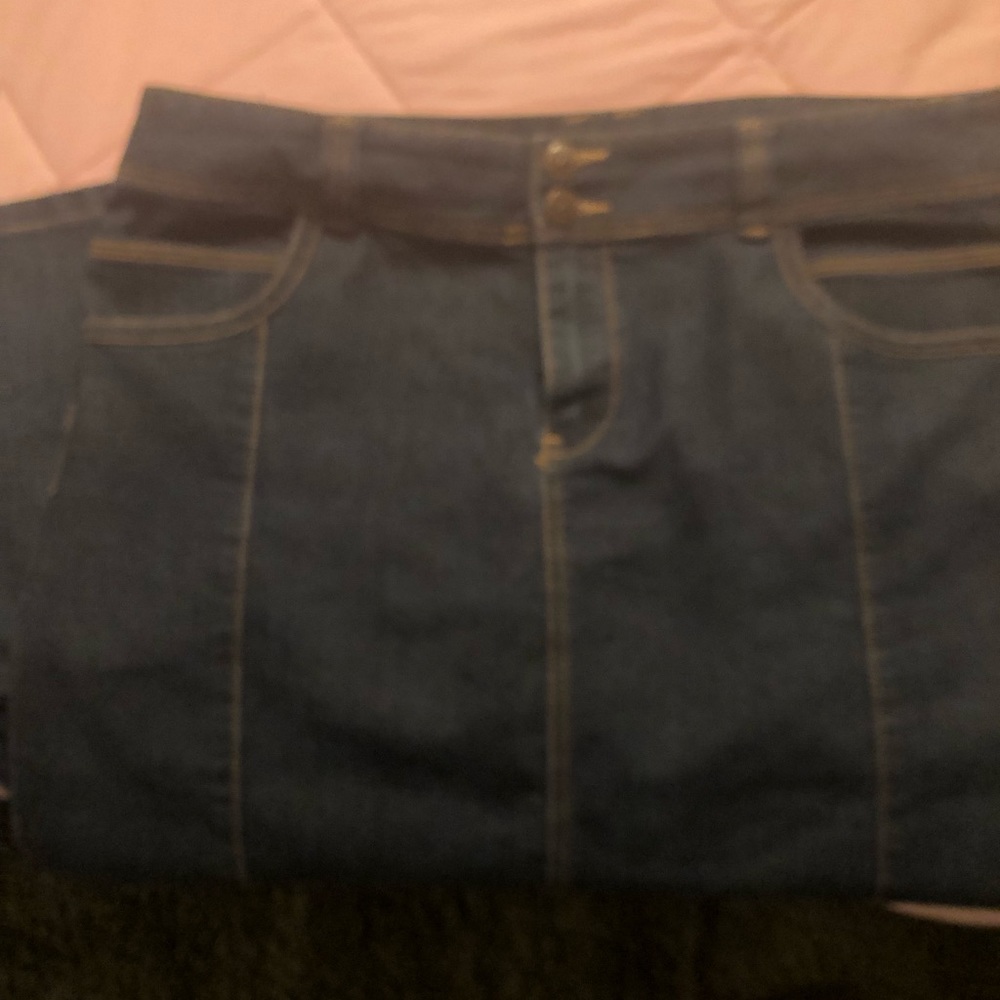 Denim skirt